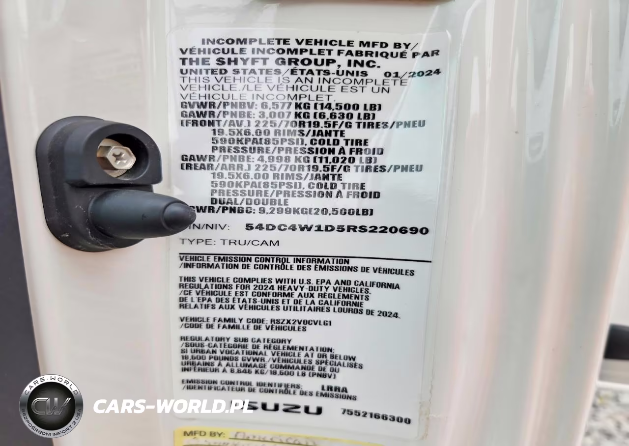 2024 Isuzu Npr Hd VIN:54DC4W1D5RS220690 - 11