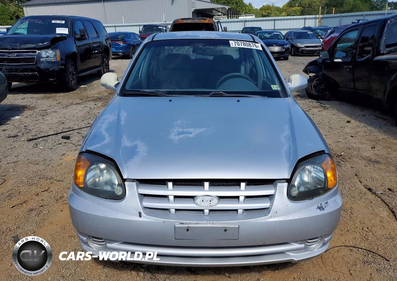 2004 Hyundai Accent Gl VIN:KMHCG45C24U517975 - 5