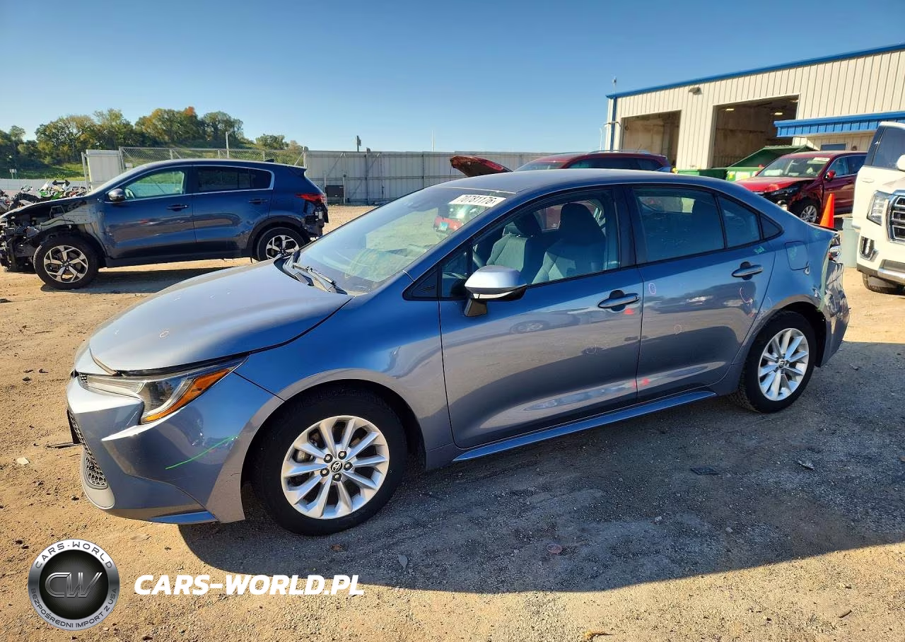2021 Toyota Corolla Le VIN:5YFVPMAE7MP154204 - 1