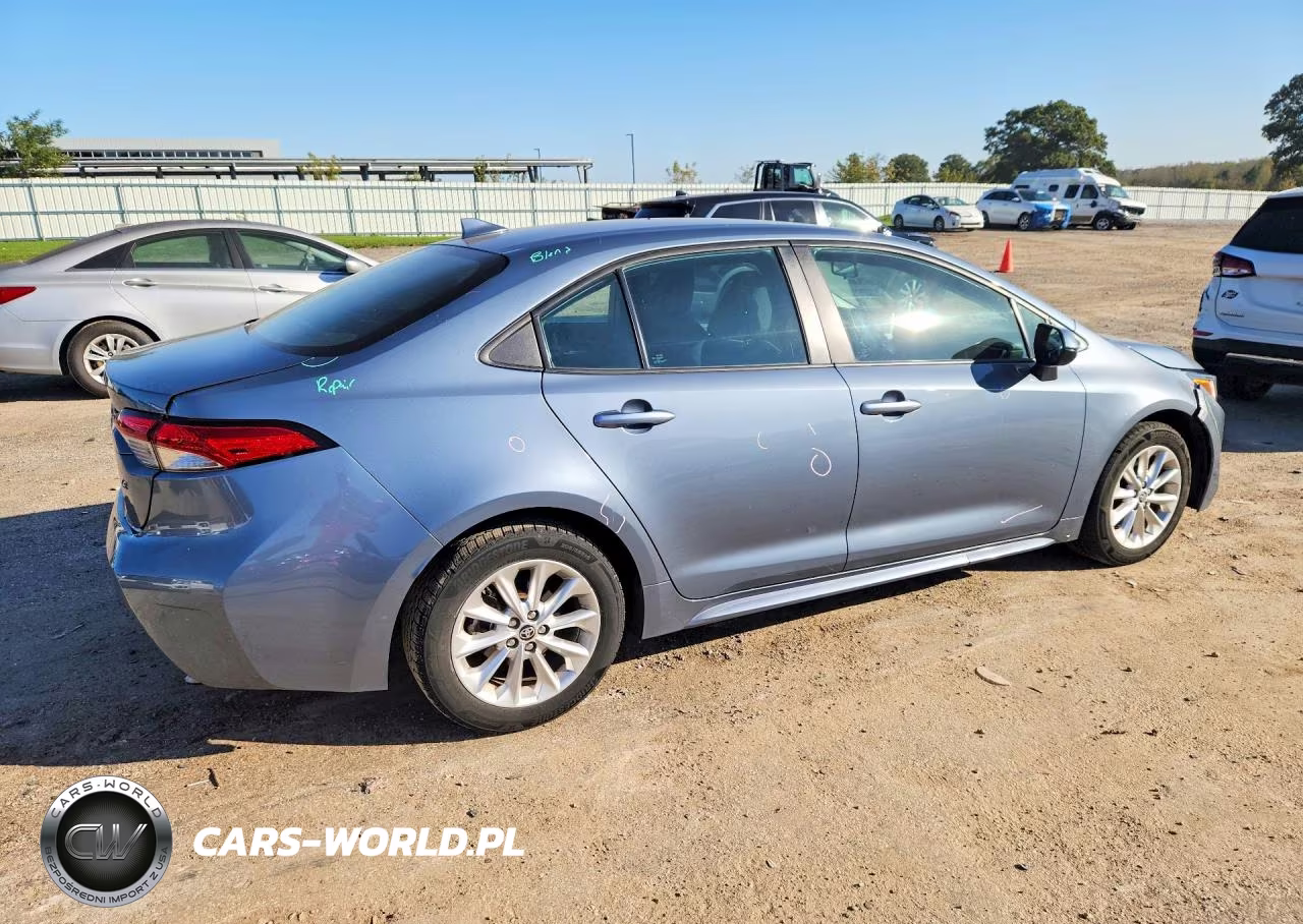 2021 Toyota Corolla Le VIN:5YFVPMAE7MP154204 - 3