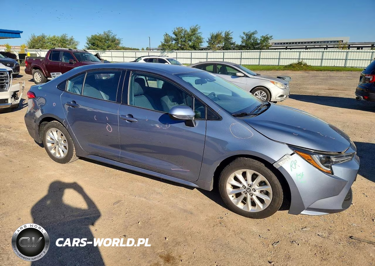 2021 Toyota Corolla Le VIN:5YFVPMAE7MP154204 - 4