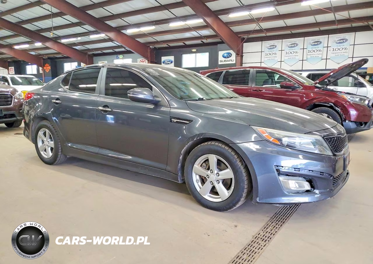 2015 Kia Optima Lx VIN:5XXGM4A71FG444601 - 4
