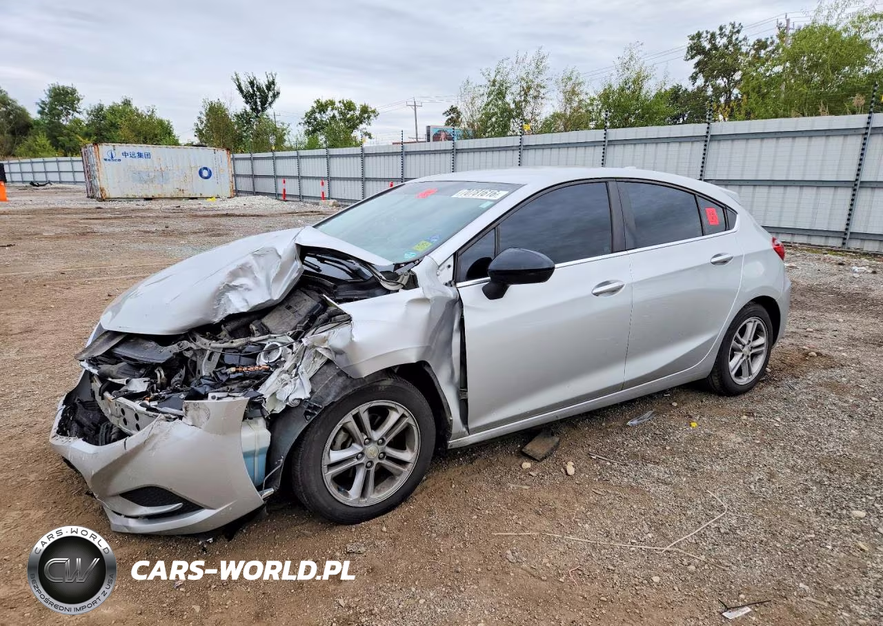 2017 Chevrolet Cruze Lt VIN:3G1BE6SM4HS505162 - 1