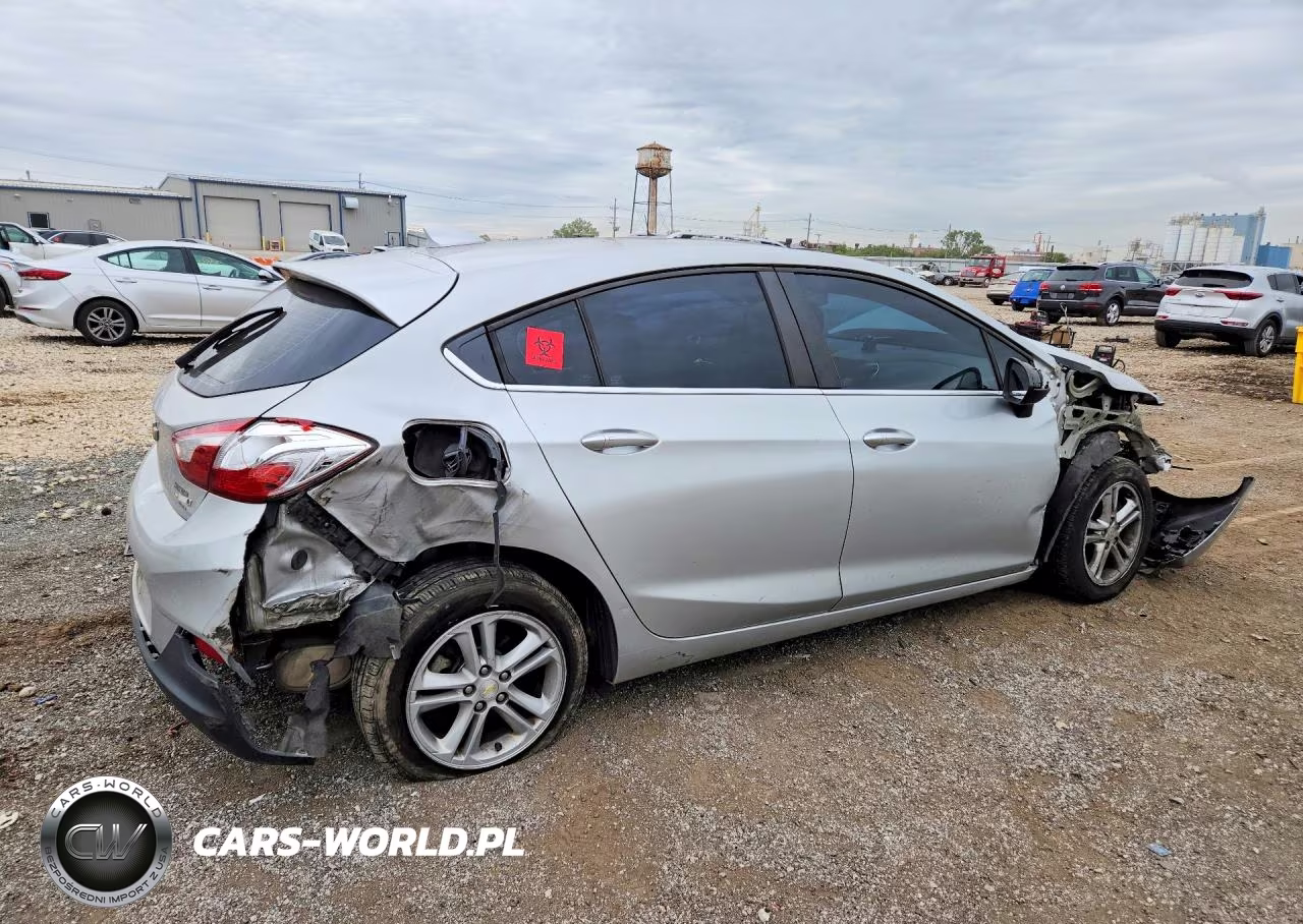 2017 Chevrolet Cruze Lt VIN:3G1BE6SM4HS505162 - 3