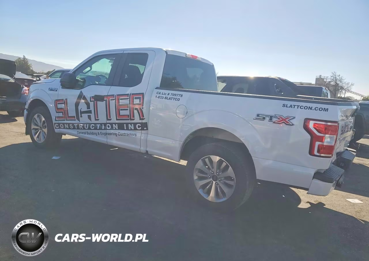 2018 Ford F150 Super Cab VIN:1FTEX1CP6JFA63280 - 2