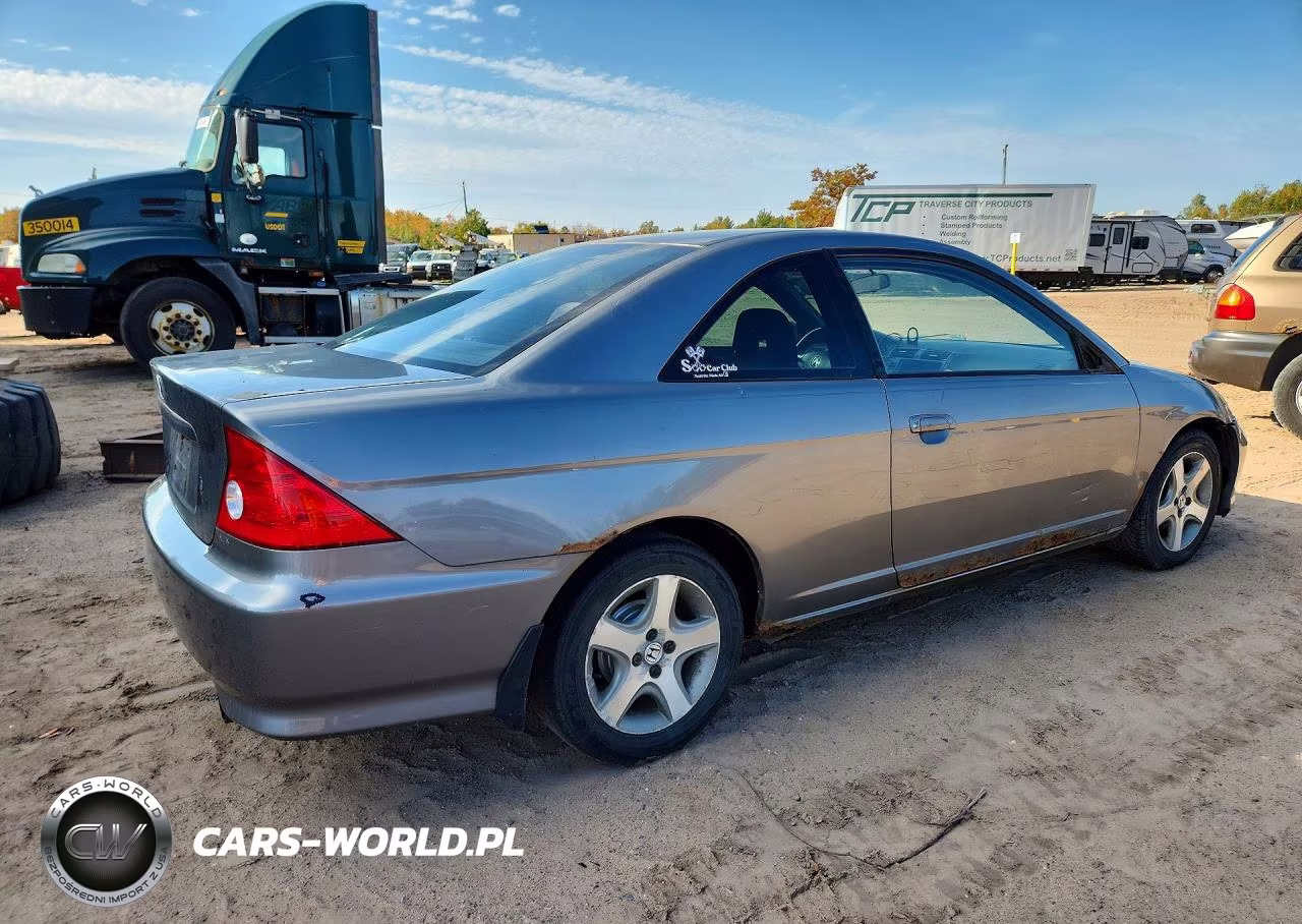 2005 Honda Civic Ex VIN:1HGEM22925L046843 - 3
