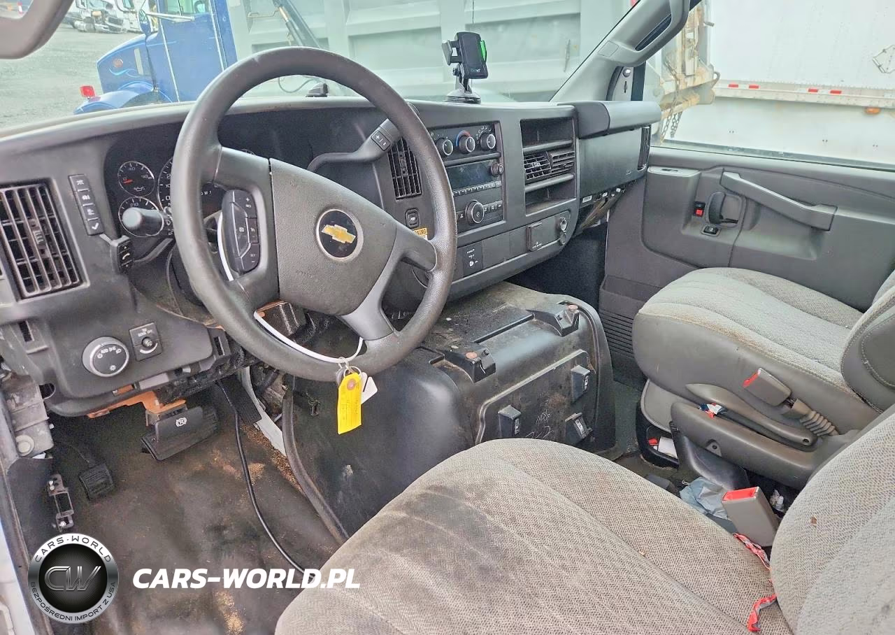 2019 Chevrolet Express Delivery Truck VIN:1GB0GRFG9K1257521 - 8