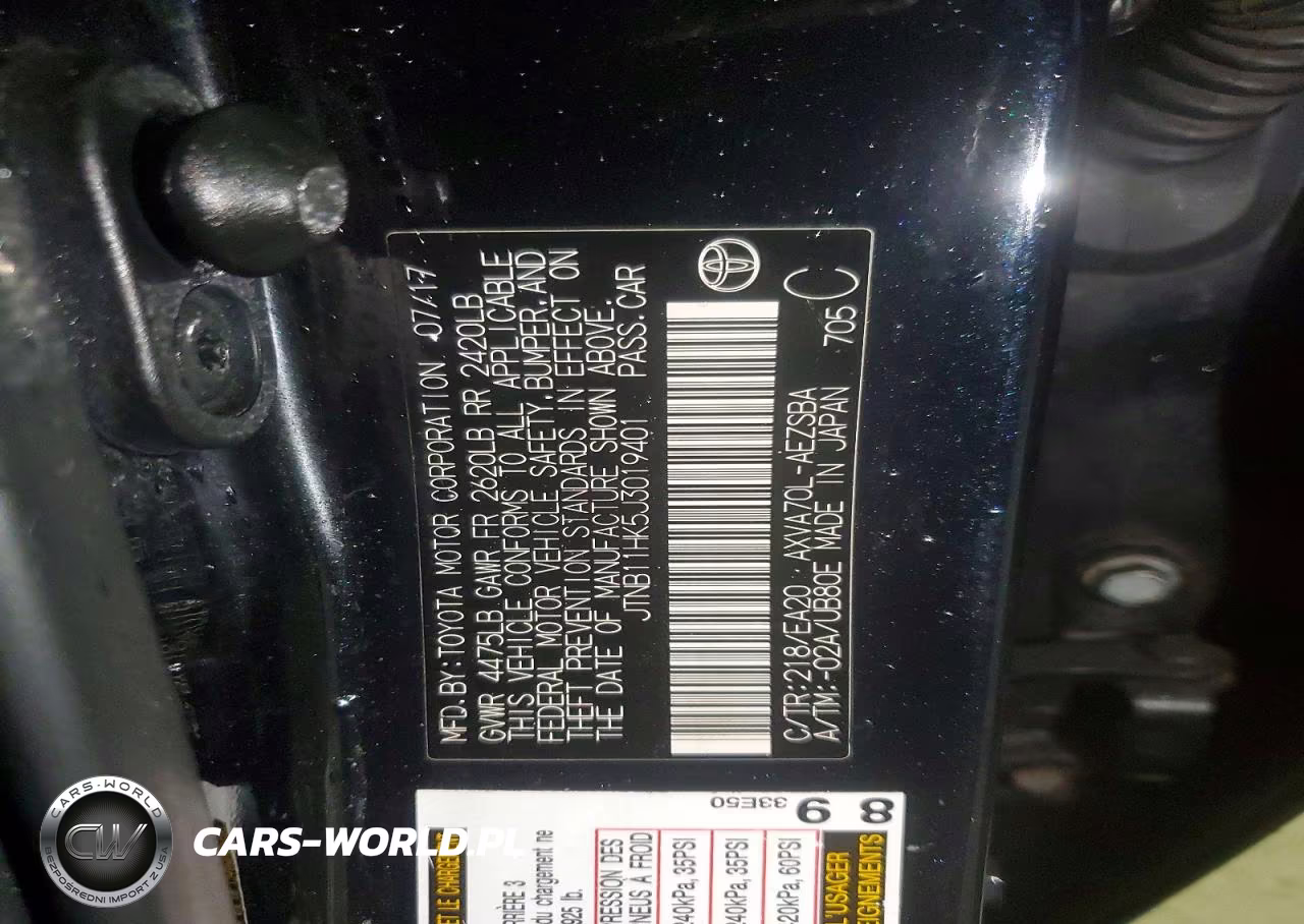 2018 Toyota Camry Se VIN:JTNB11HK5J3019401 - 13