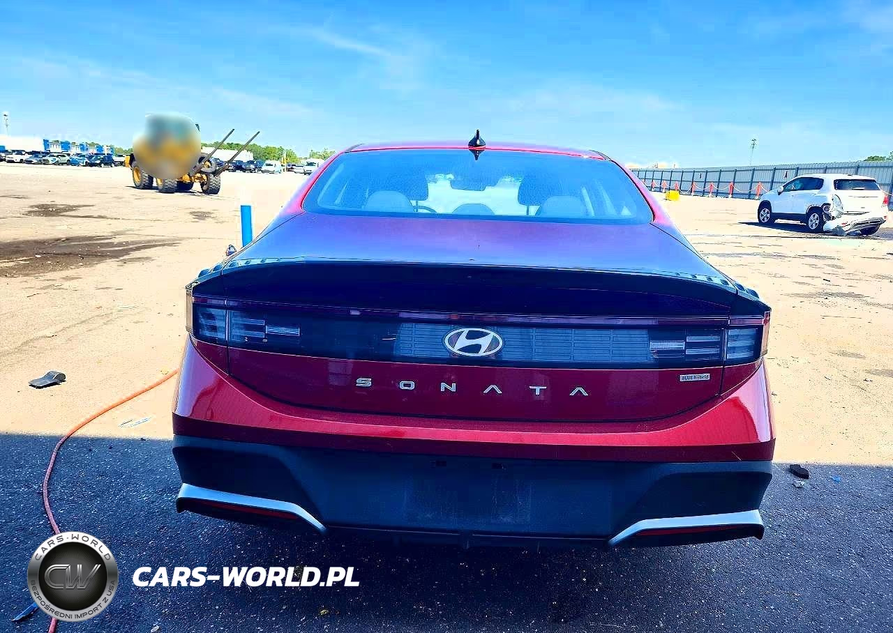 2026 Hyundai Sonata Hybrid Blue VIN:KMHL24JJ6TA147553 - 6