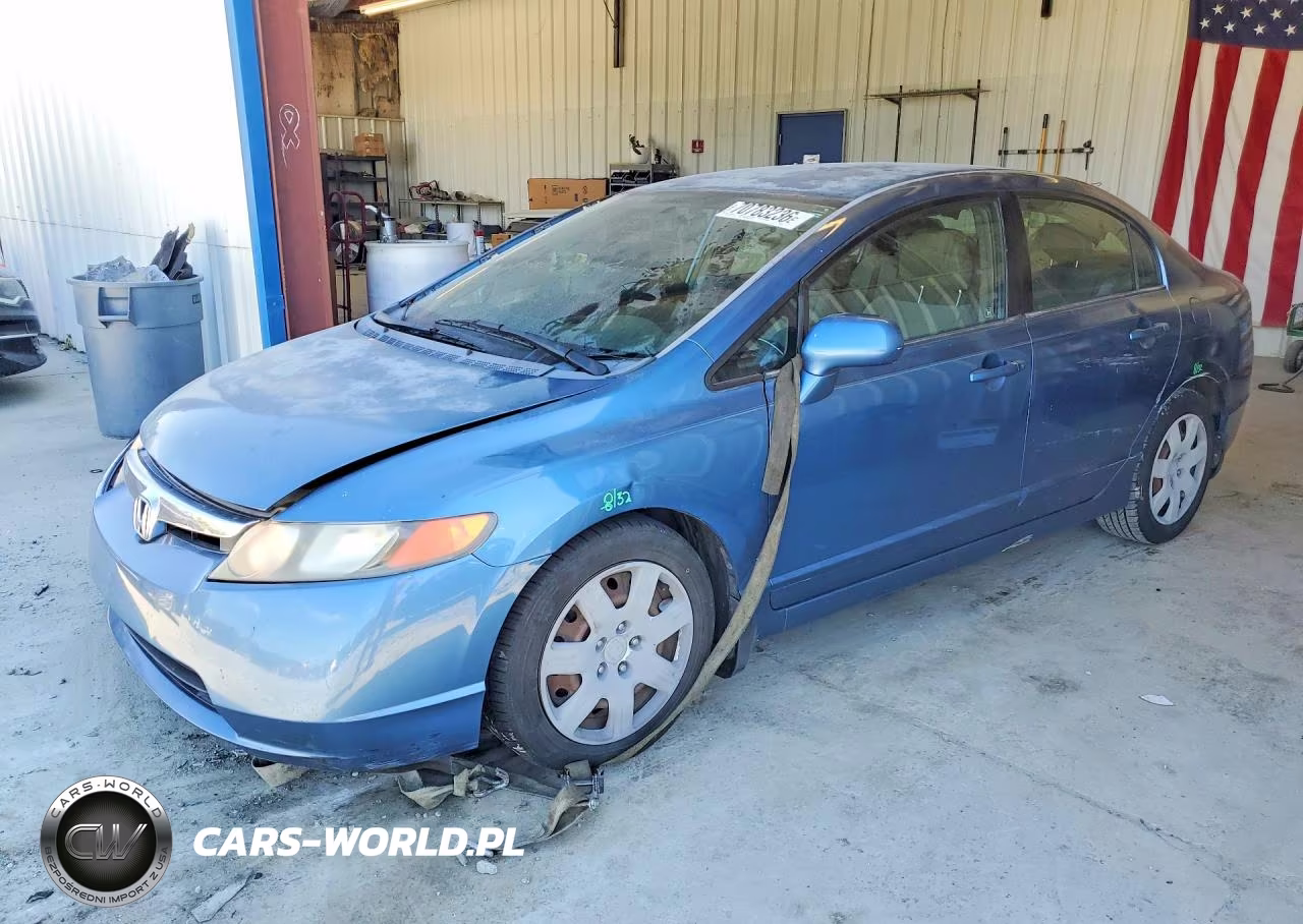 2006 Honda Civic Lx VIN:JHMFA165X6S002432 - 1