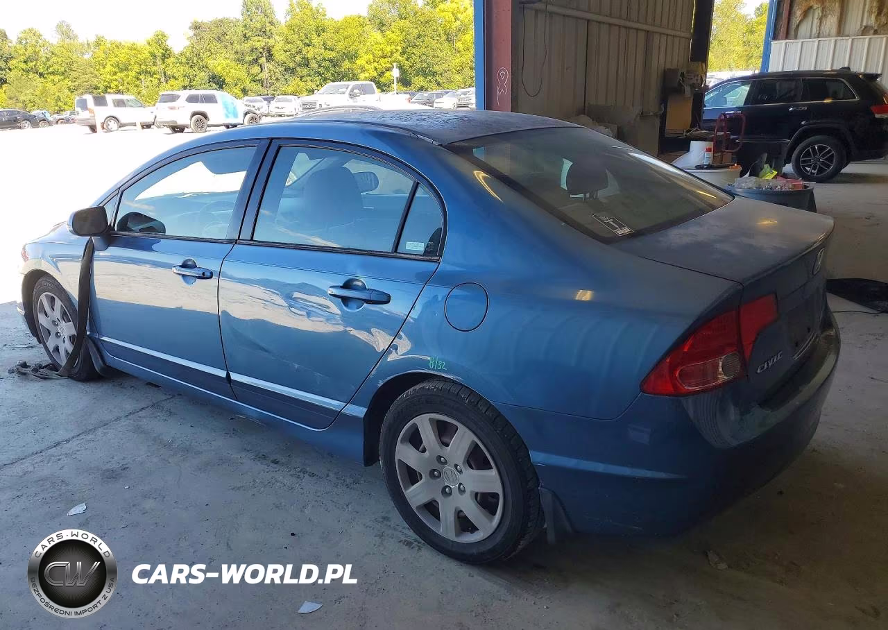2006 Honda Civic Lx VIN:JHMFA165X6S002432 - 2