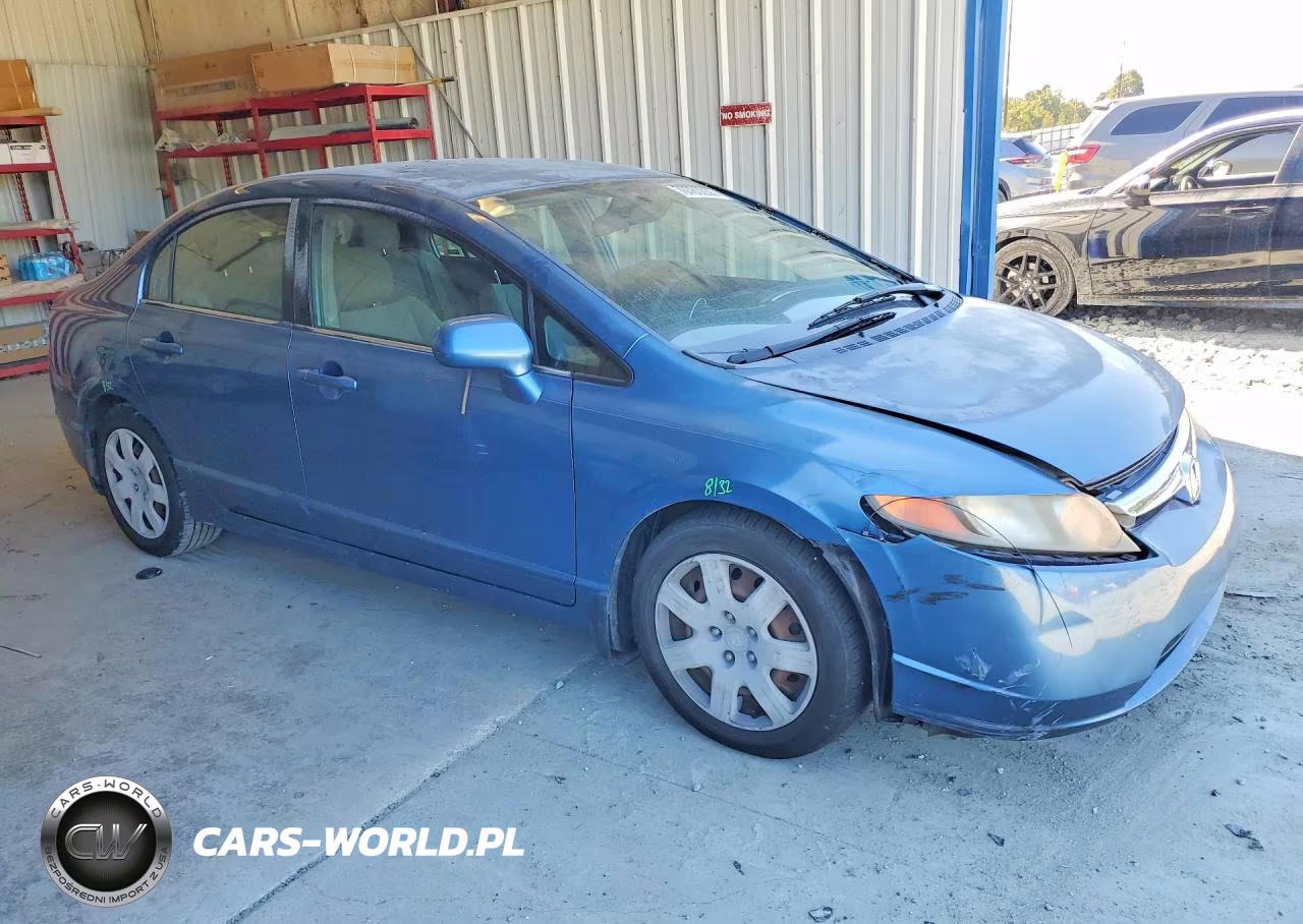 2006 Honda Civic Lx VIN:JHMFA165X6S002432 - 4