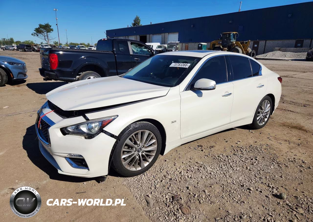 2019 Infiniti Q50 3.0T Luxe VIN:JN1EV7APXKM516148 - 1