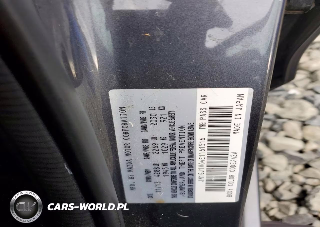2014 Mazda 6 Touring VIN:JM1GJ1V64E1161516 - 12