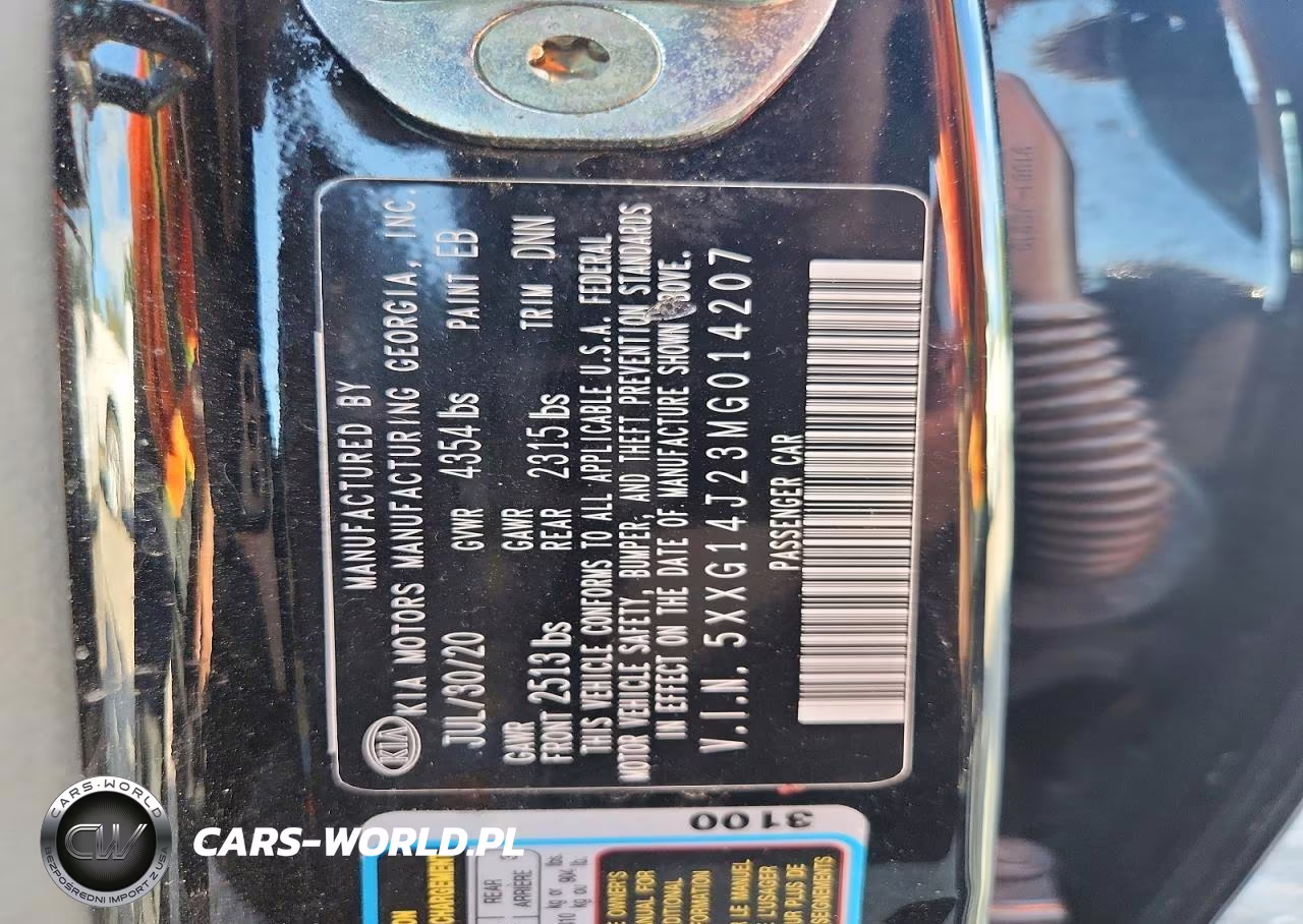 2021 Kia K5 Lxs VIN:5XXG14J23MG014207 - 13