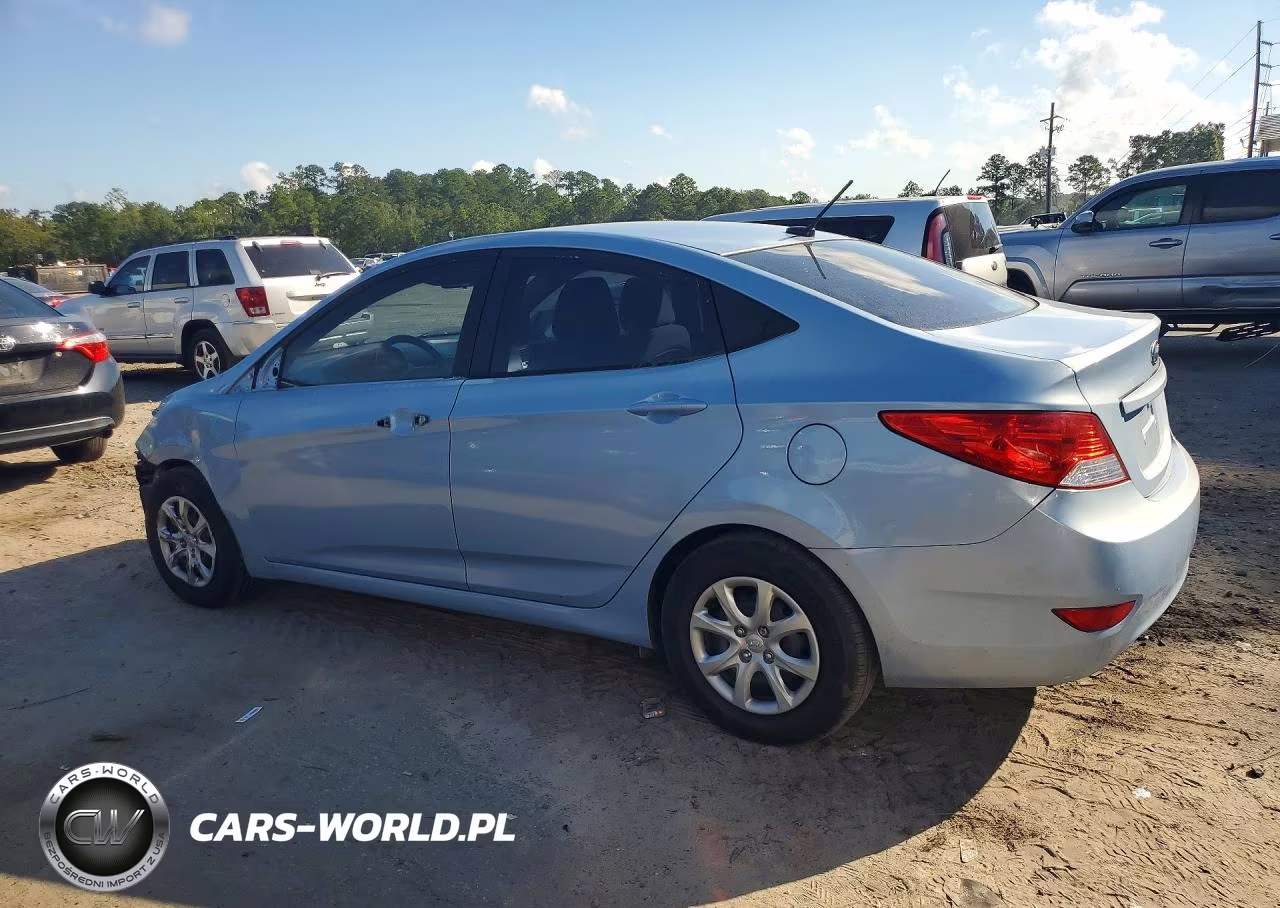 2012 Hyundai Accent Gls VIN:KMHCT4AE3CU189807 - 2