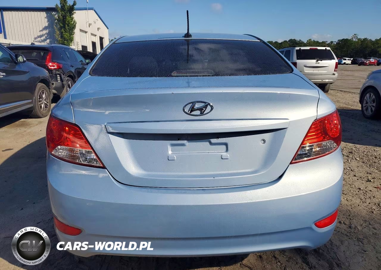 2012 Hyundai Accent Gls VIN:KMHCT4AE3CU189807 - 6
