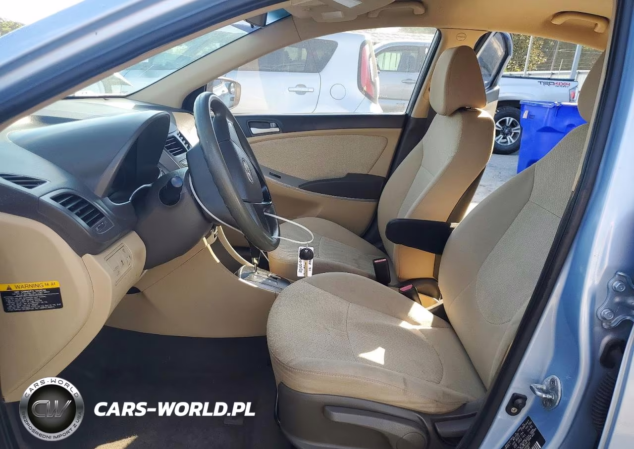 2012 Hyundai Accent Gls VIN:KMHCT4AE3CU189807 - 7