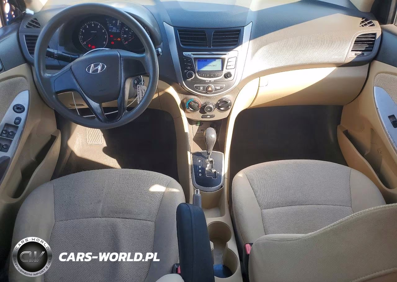 2012 Hyundai Accent Gls VIN:KMHCT4AE3CU189807 - 8