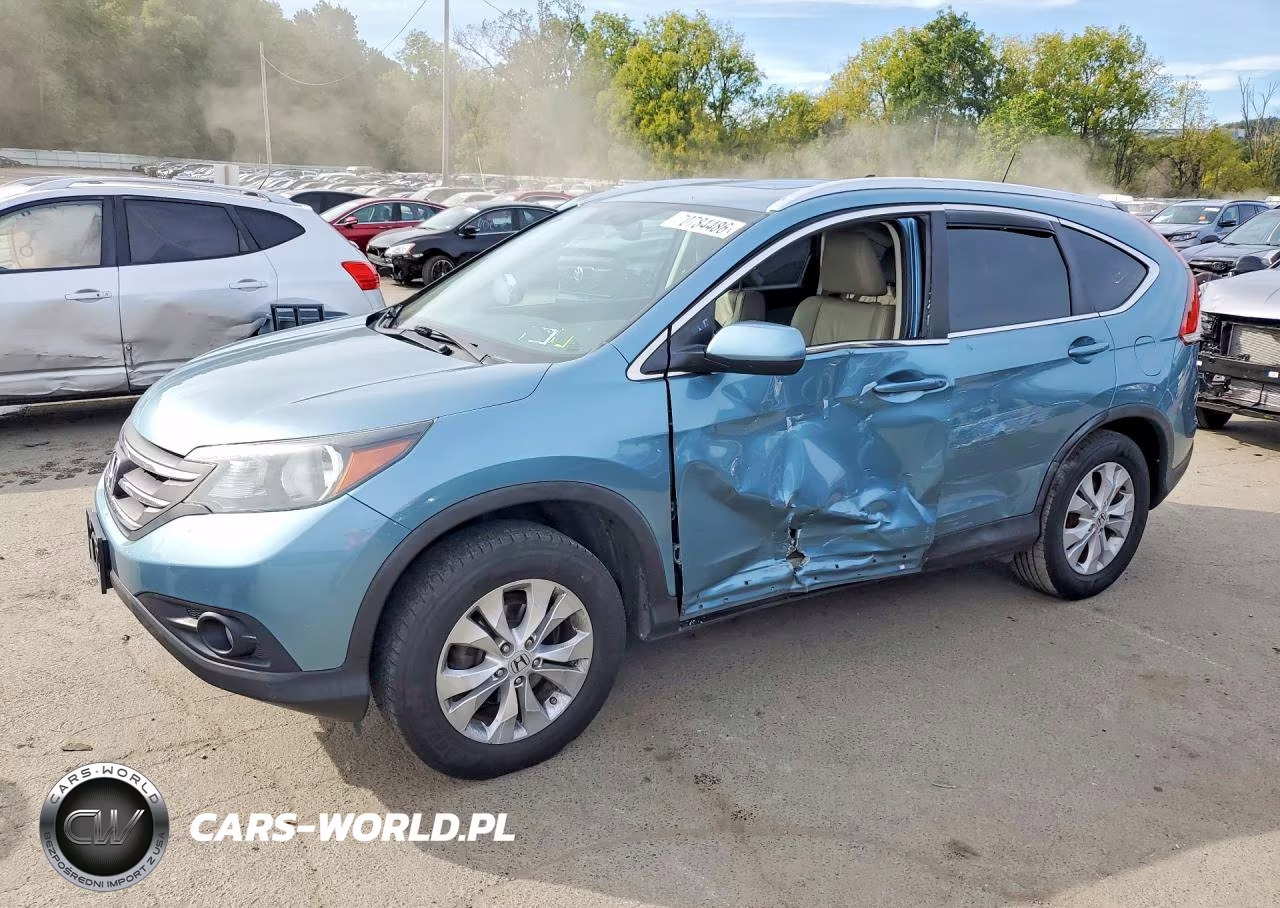 2014 Honda Cr-V Exl VIN:2HKRM4H72EH691188 - 1
