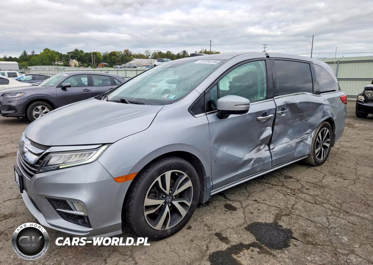 2019 Honda Odyssey Elite VIN:5FNRL6H96KB007690 - 1