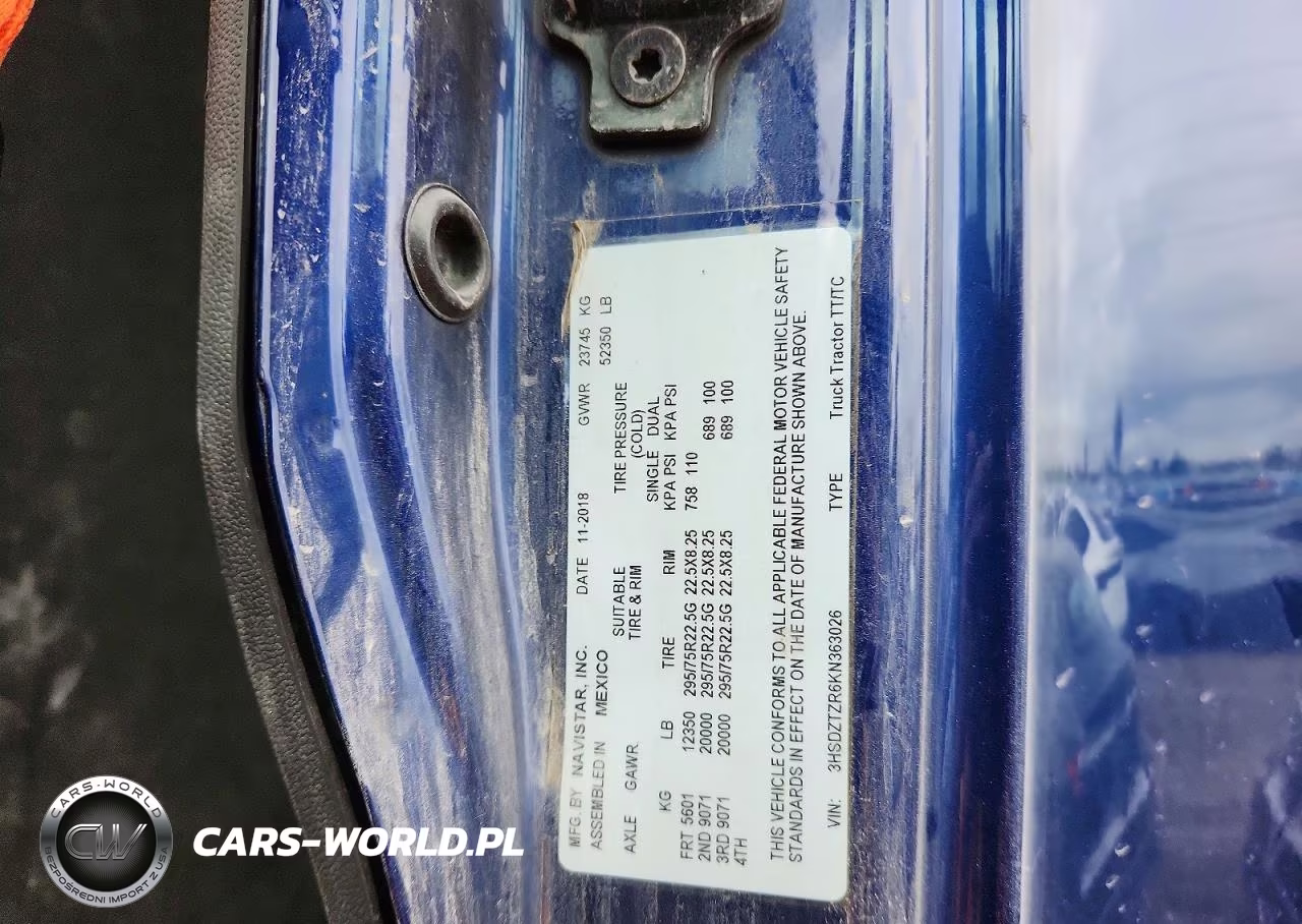 2019 International Lt625 VIN:3HSDZTZR6KN363026 - 12
