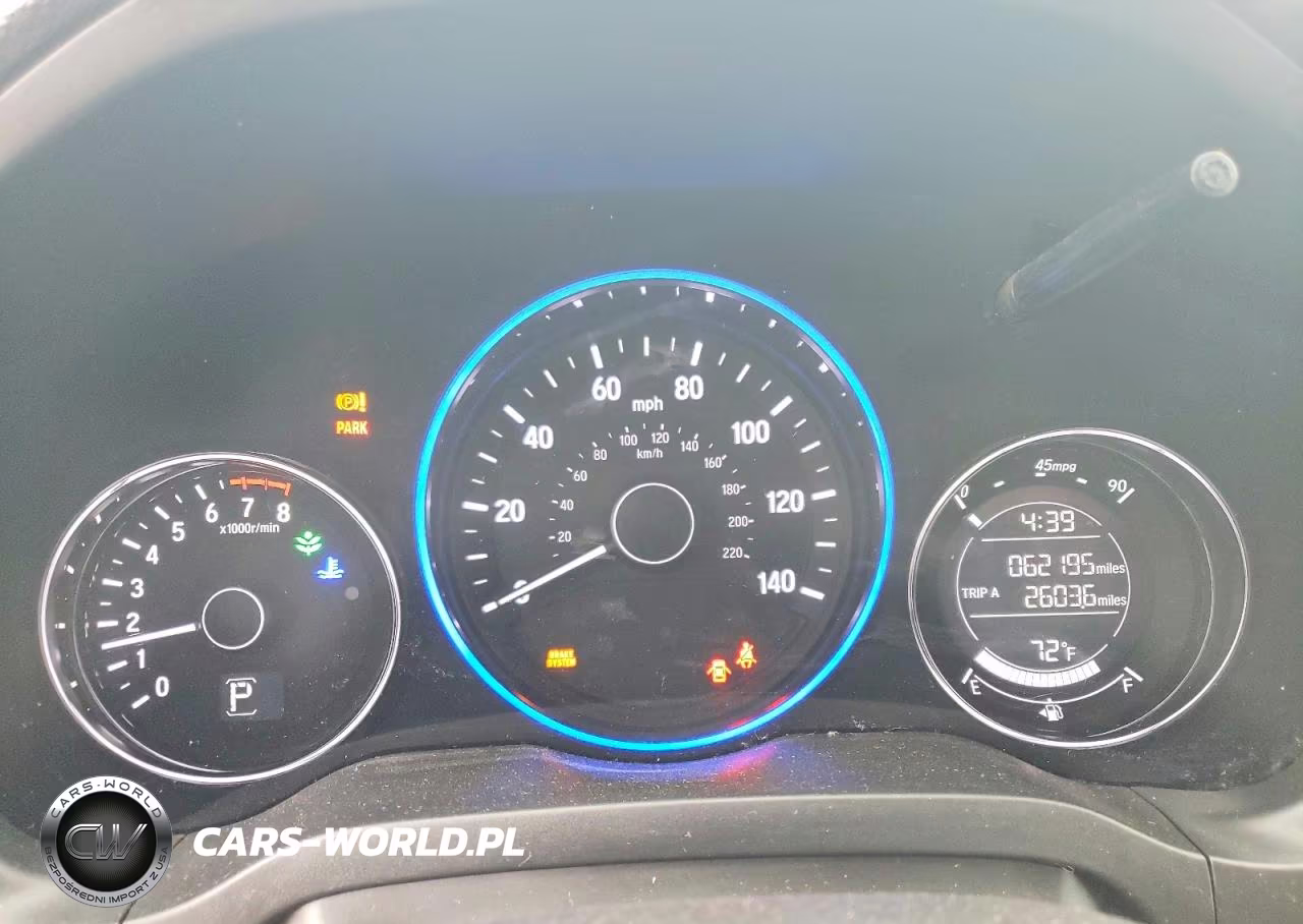 2019 Honda Hr-V Sport VIN:3CZRU6H15KG726280 - 9