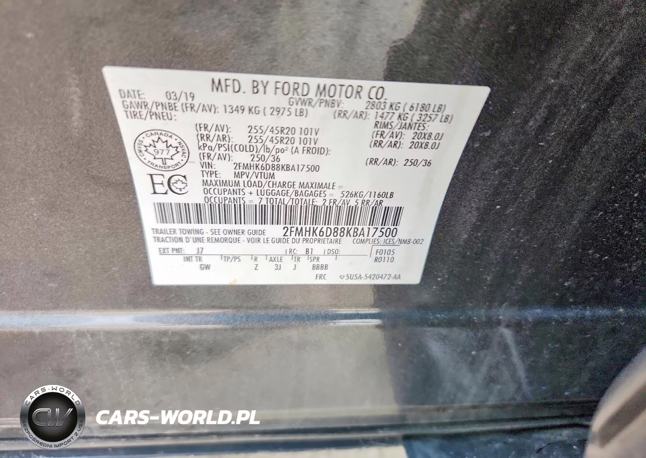 2019 Ford Flex Limited VIN:2FMHK6D88KBA17500 - 13