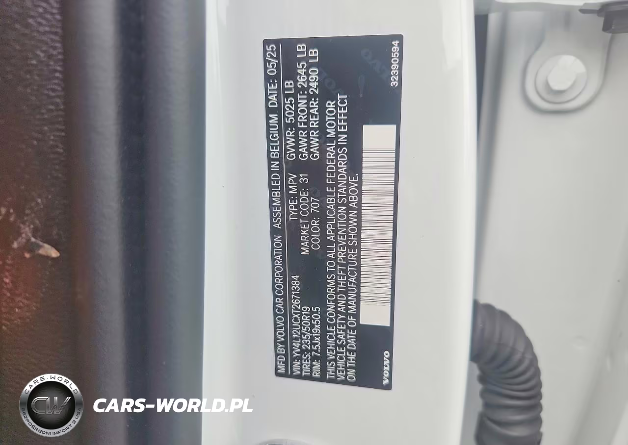 2026 Volvo Xc40 Plus VIN:YV4L12UCXT2671384 - 14