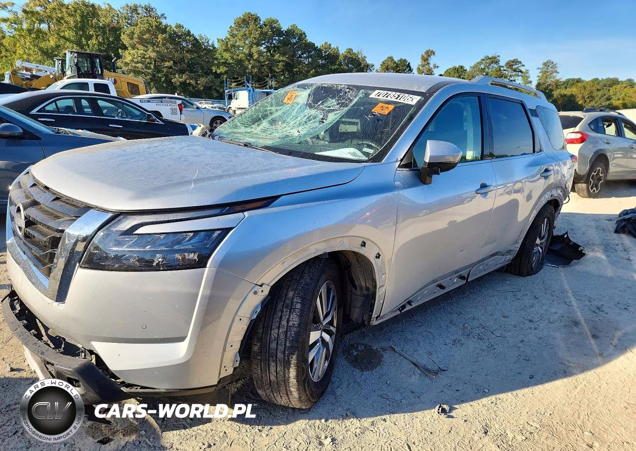 2025 Nissan Pathfinder Sl VIN:5N1DR3CAXSC256706 - 1