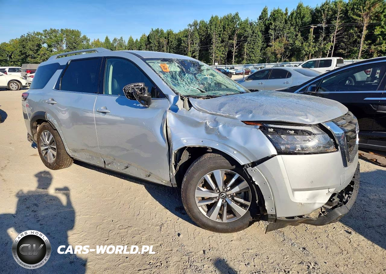 2025 Nissan Pathfinder Sl VIN:5N1DR3CAXSC256706 - 4