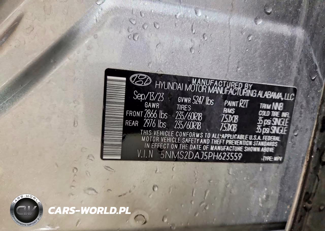 2023 Hyundai Santa Fe Sel VIN:5NMS2DAJ5PH623559 - 13