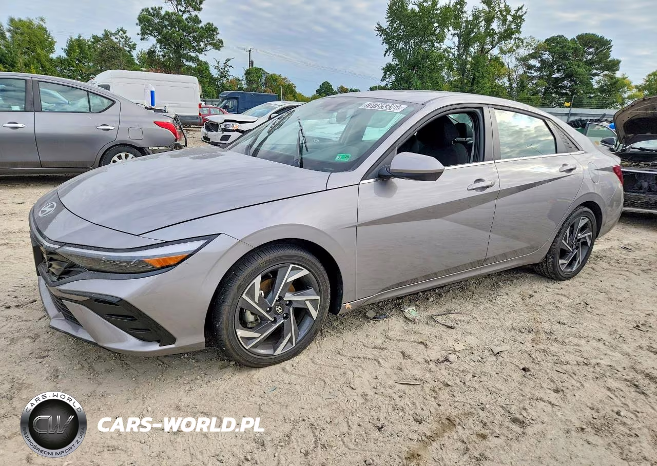 2025 Hyundai Elantra Sel VIN:KMHLS4DG5SU022752 - 1