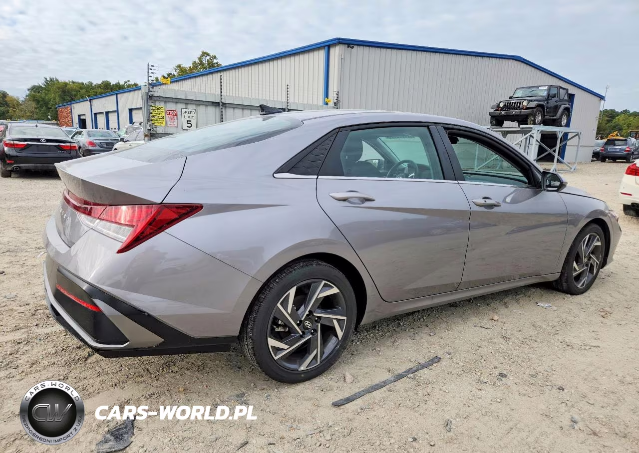2025 Hyundai Elantra Sel VIN:KMHLS4DG5SU022752 - 3