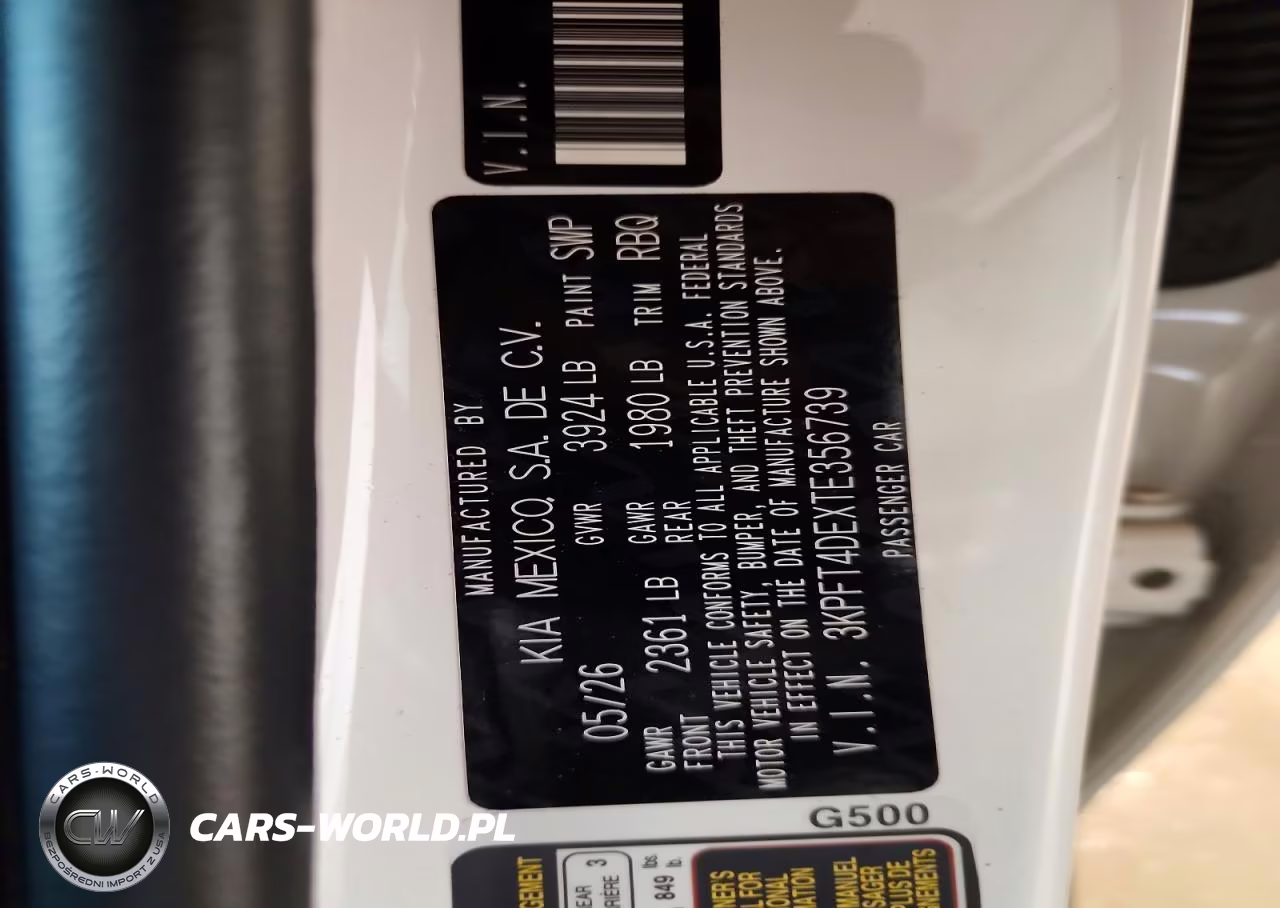 2026 Kia K4 Lxs VIN:3KPFT4DEXTE356739 - 12