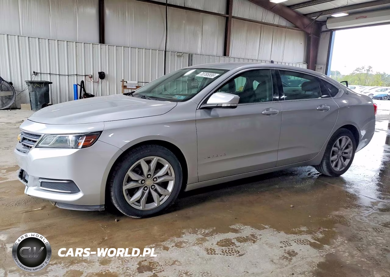 2017 Chevrolet Impala Lt VIN:2G1105S34H9110875 - 1