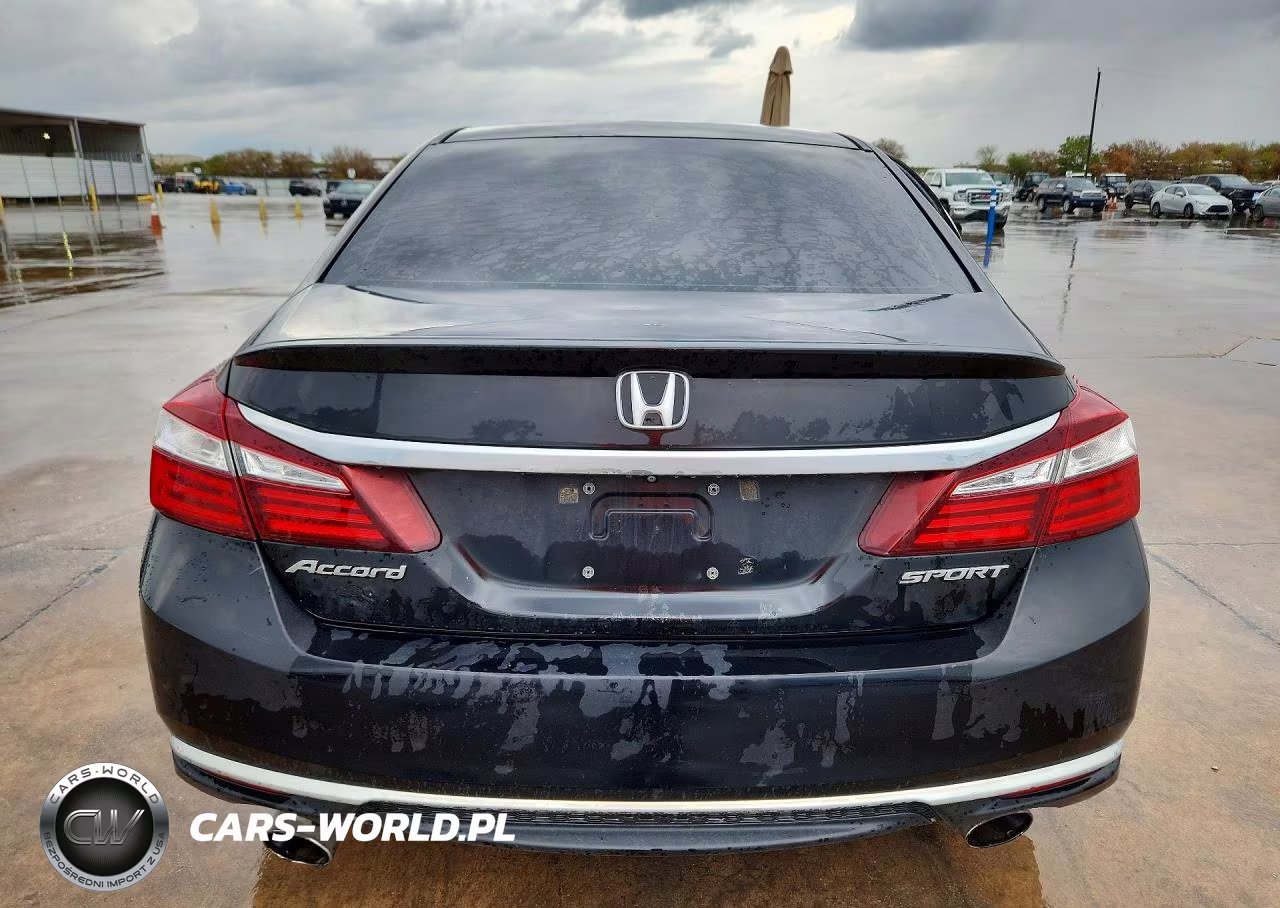 2017 Honda Accord Sport VIN:1HGCR2F5XHA007157 - 6