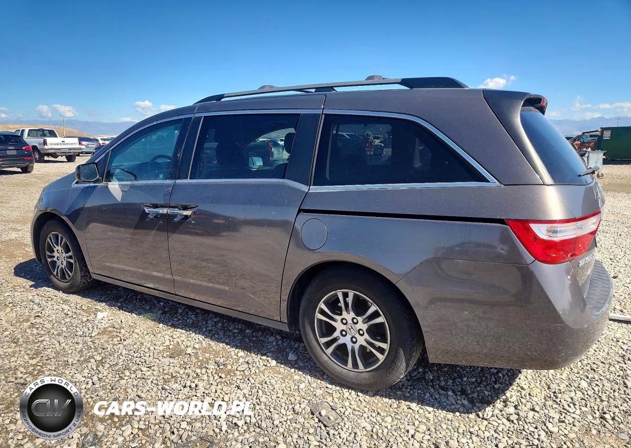2012 Honda Odyssey Exl VIN:5FNRL5H62CB124779 - 2