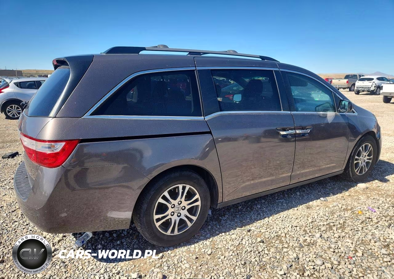 2012 Honda Odyssey Exl VIN:5FNRL5H62CB124779 - 3