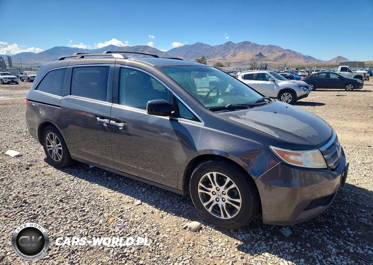 2012 Honda Odyssey Exl VIN:5FNRL5H62CB124779 - 4
