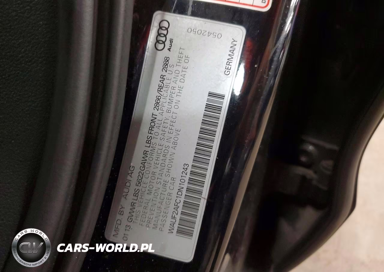2013 Audi S6 VIN:WAUF2AFC1DN101243 - 12