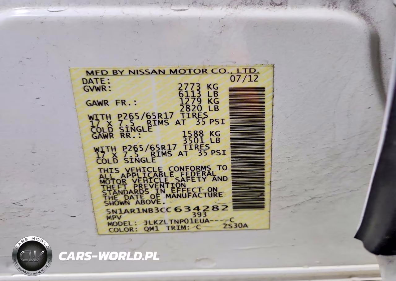 2012 Nissan Pathfinder S VIN:5N1AR1NB3CC634282 - 13