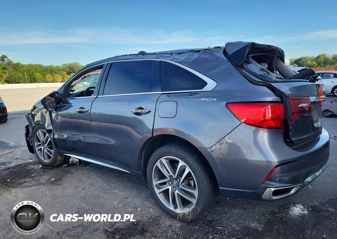 2017 Acura Mdx VIN:5FRYD4H87HB032349 - 2