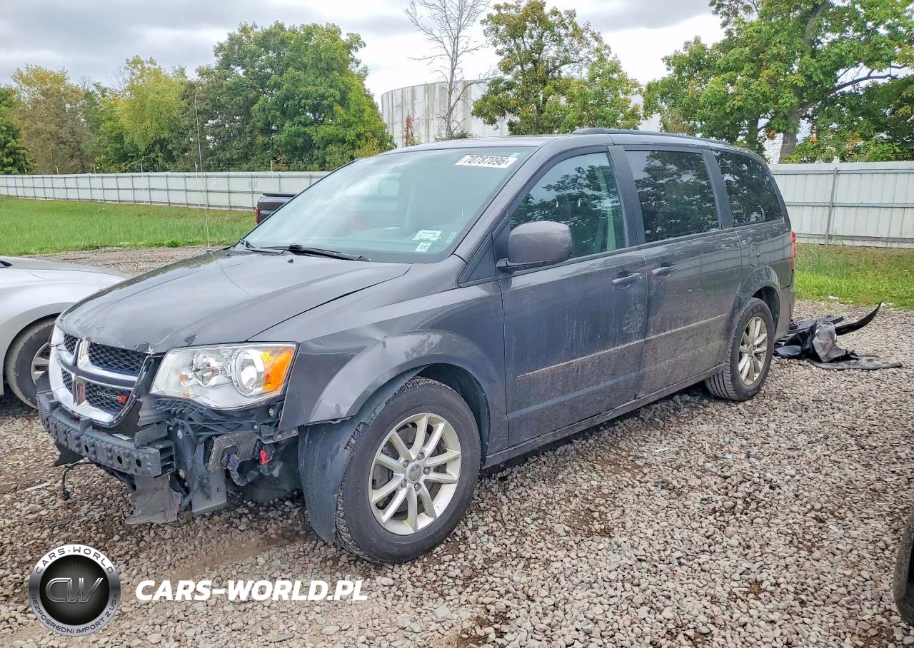 2016 Dodge Grand Caravan Sxt VIN:2C4RDGCG7GR234617 - 1