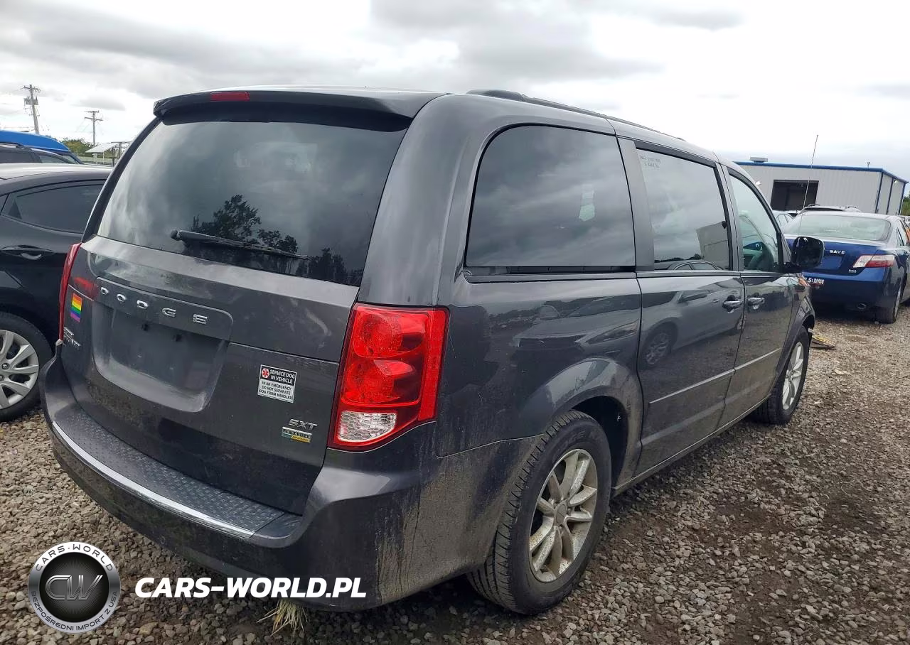 2016 Dodge Grand Caravan Sxt VIN:2C4RDGCG7GR234617 - 3