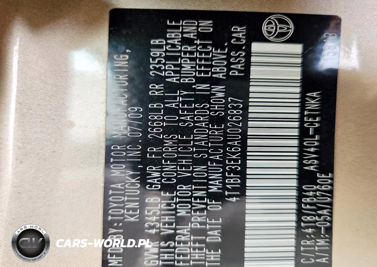 2010 Toyota Camry Le VIN:4T1BF3EK6AU026837 - 12