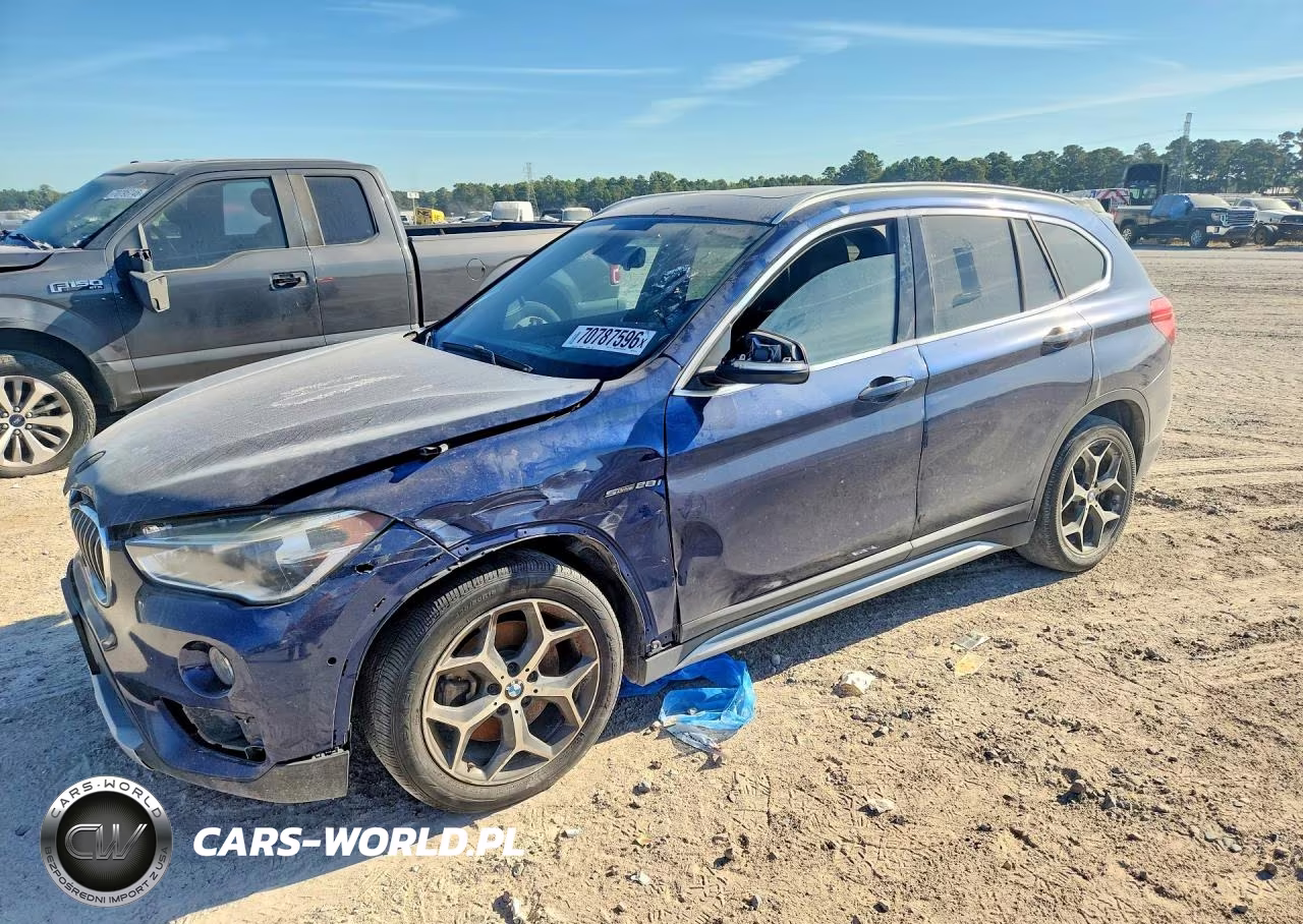 2017 BMW X1 Sdrive28I VIN:WBXHU7C32H5H37324 - 1