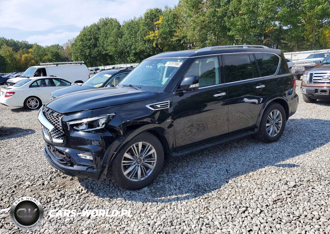 2020 Infiniti Qx80 Luxe VIN:JN8AZ2NE5L9252776 - 1