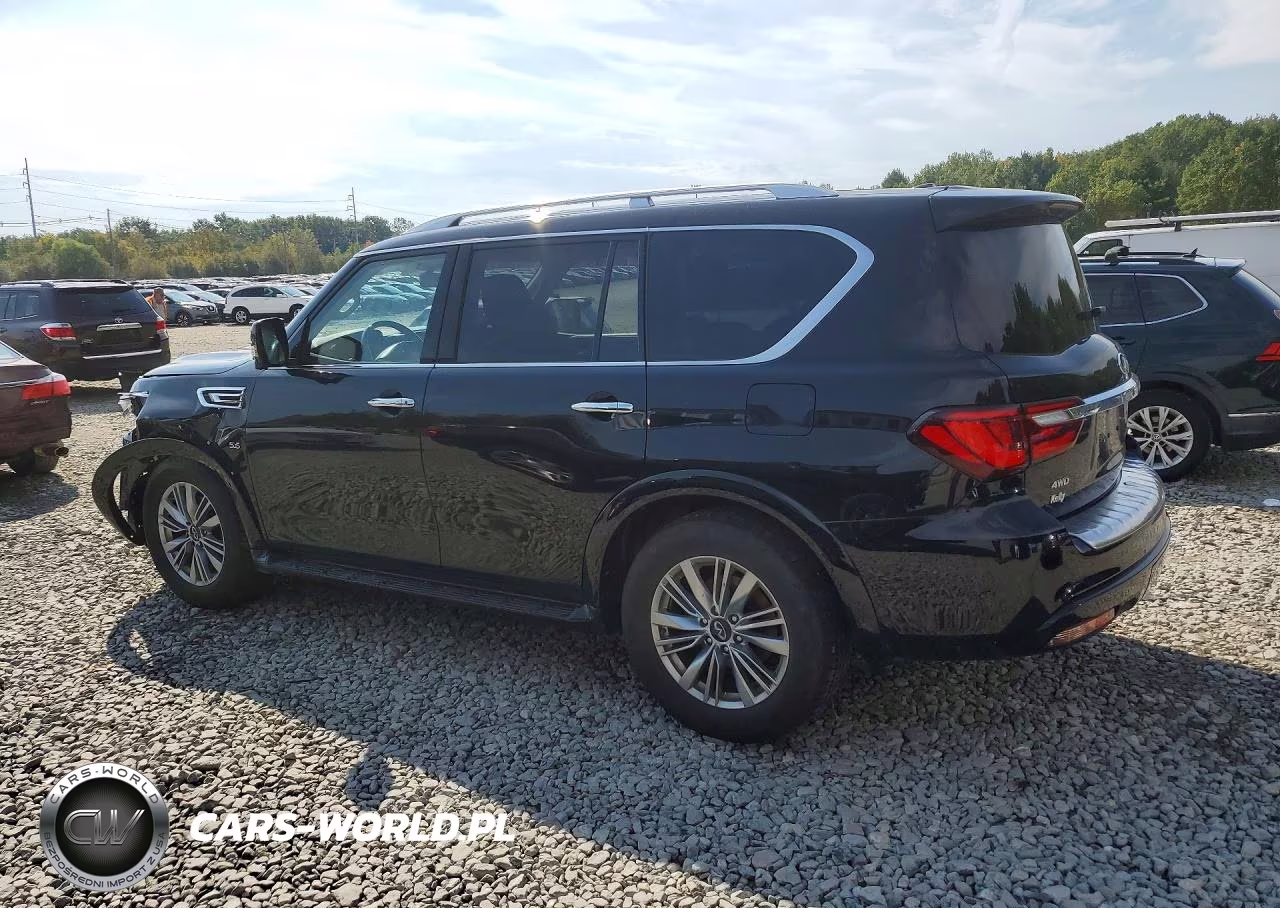 2020 Infiniti Qx80 Luxe VIN:JN8AZ2NE5L9252776 - 2