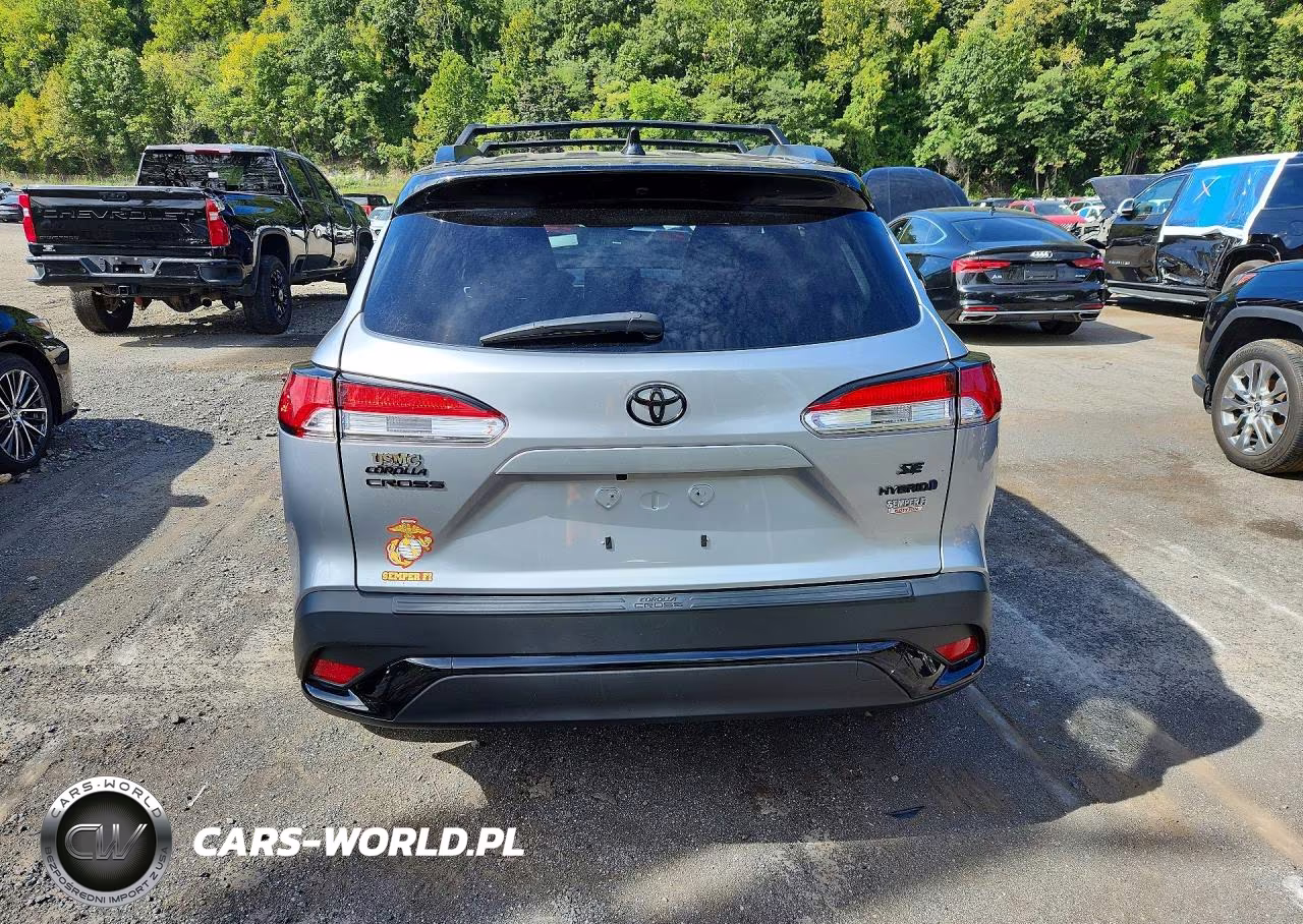2024 Toyota Corolla Cross Hybrid Se VIN:7MUFBABG7RV050348 - 6